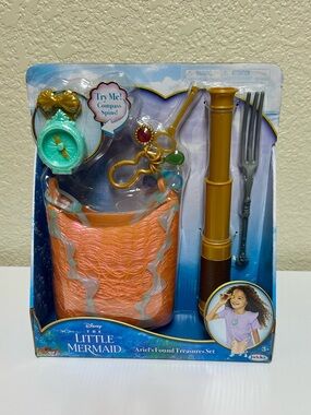 NEW✨ The Little Mermaid Disney Ariel’s Found Treasures Set Accessories Bag